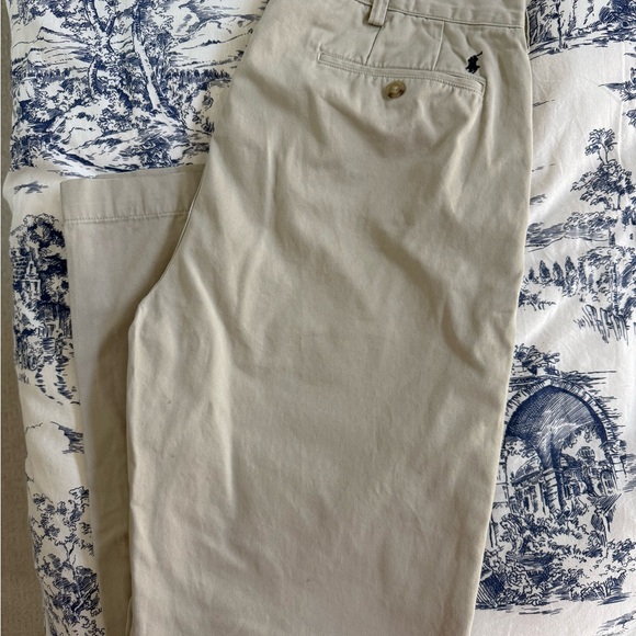 Polo Ralph Lauren Classic Fit Chinos Men's Tan Pants - Picture 3 of 8
